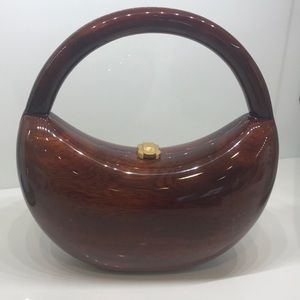 Rocio Wooden Handbag